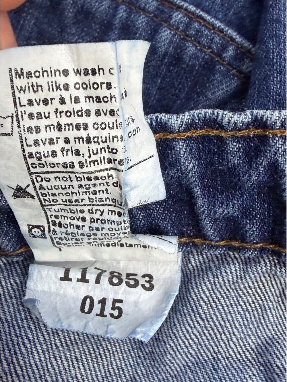 Carhartt Women’s Carpenter Jeans 14x32 Blue Relaxed‎ Workwear Denim - Picture 6 of 12